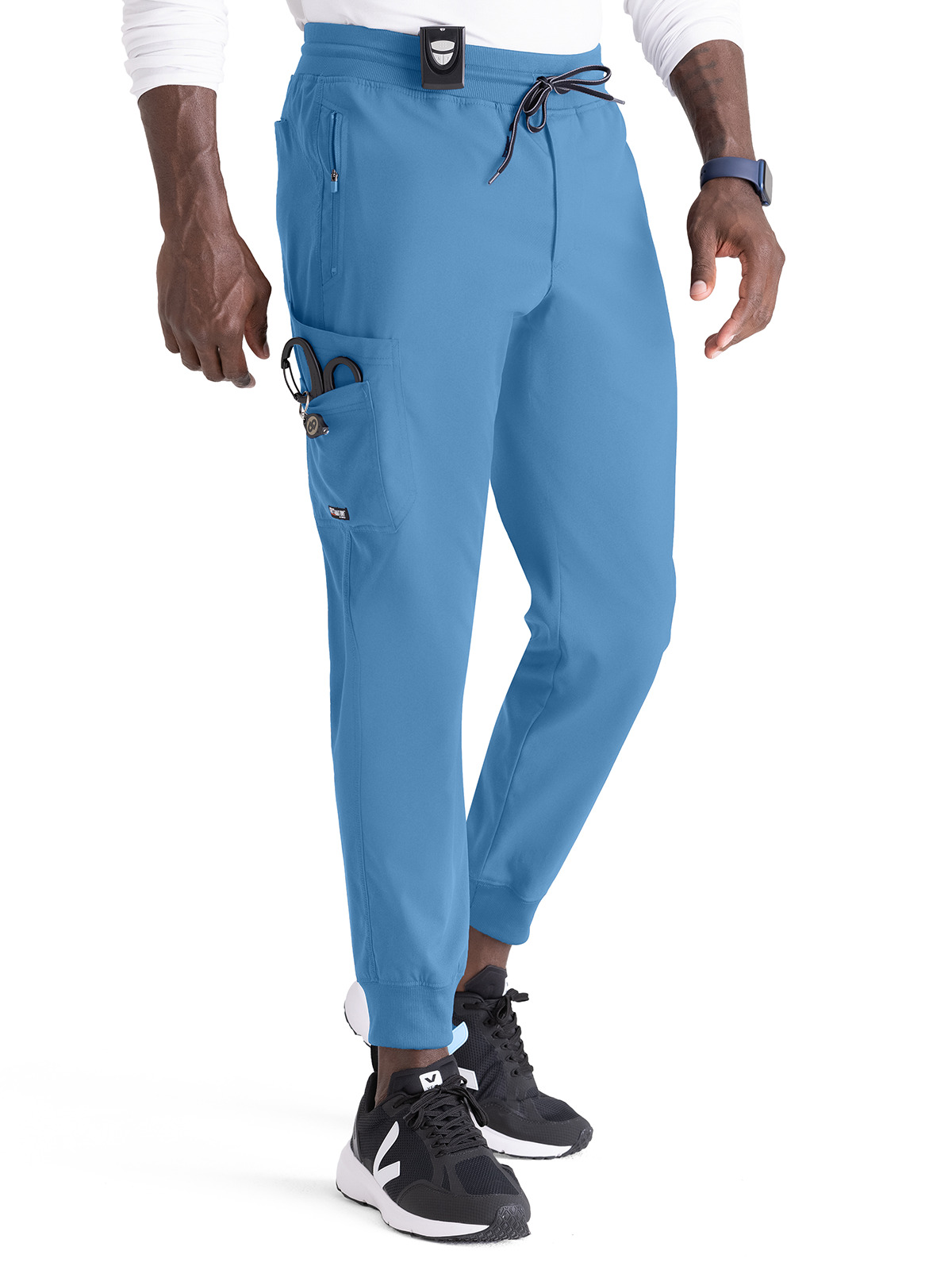 Grey's Anatomy Spandex Stretch - Men's Five-Pocket Murphy Jogger Scrub Pant 44