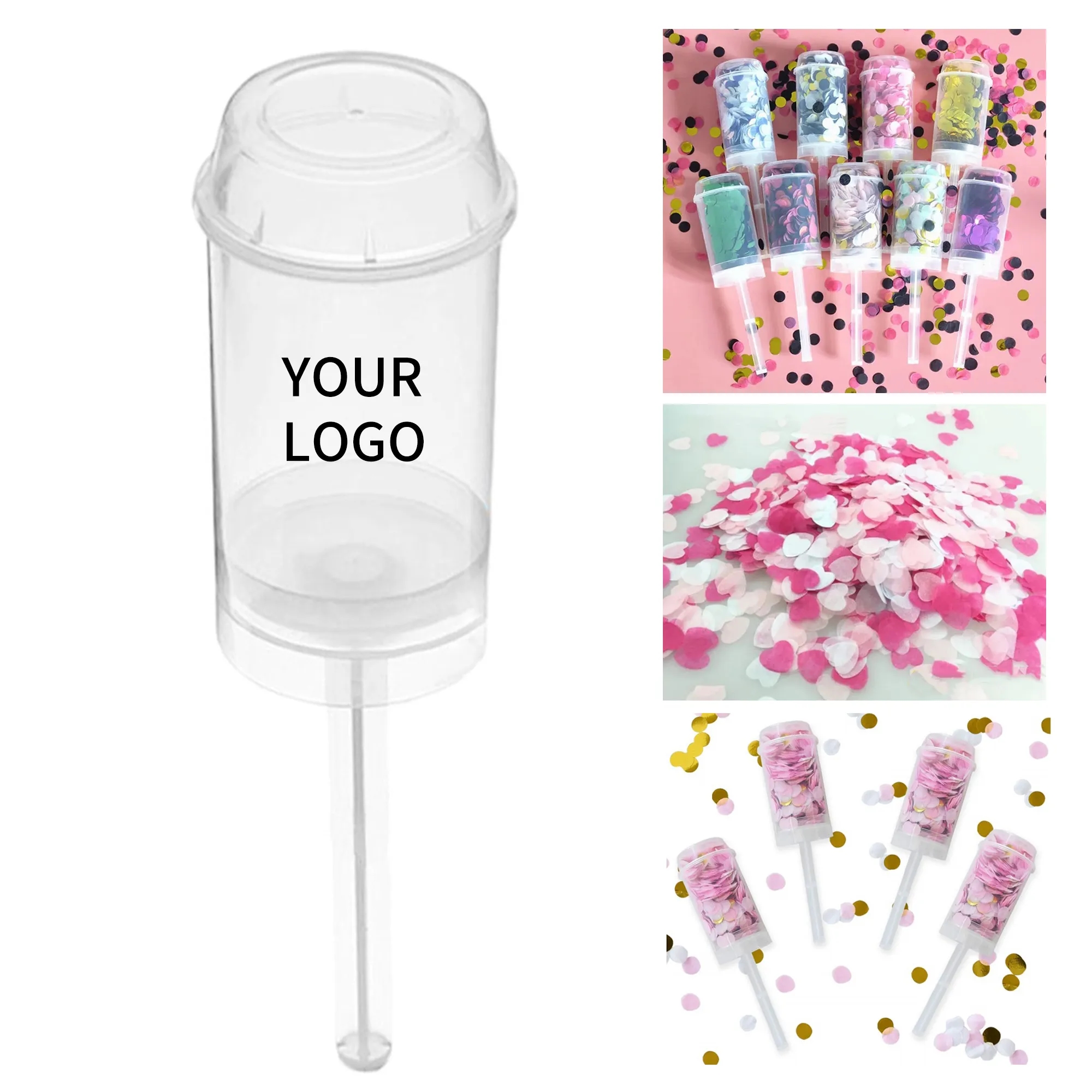 Plastic Confetti Tube 4