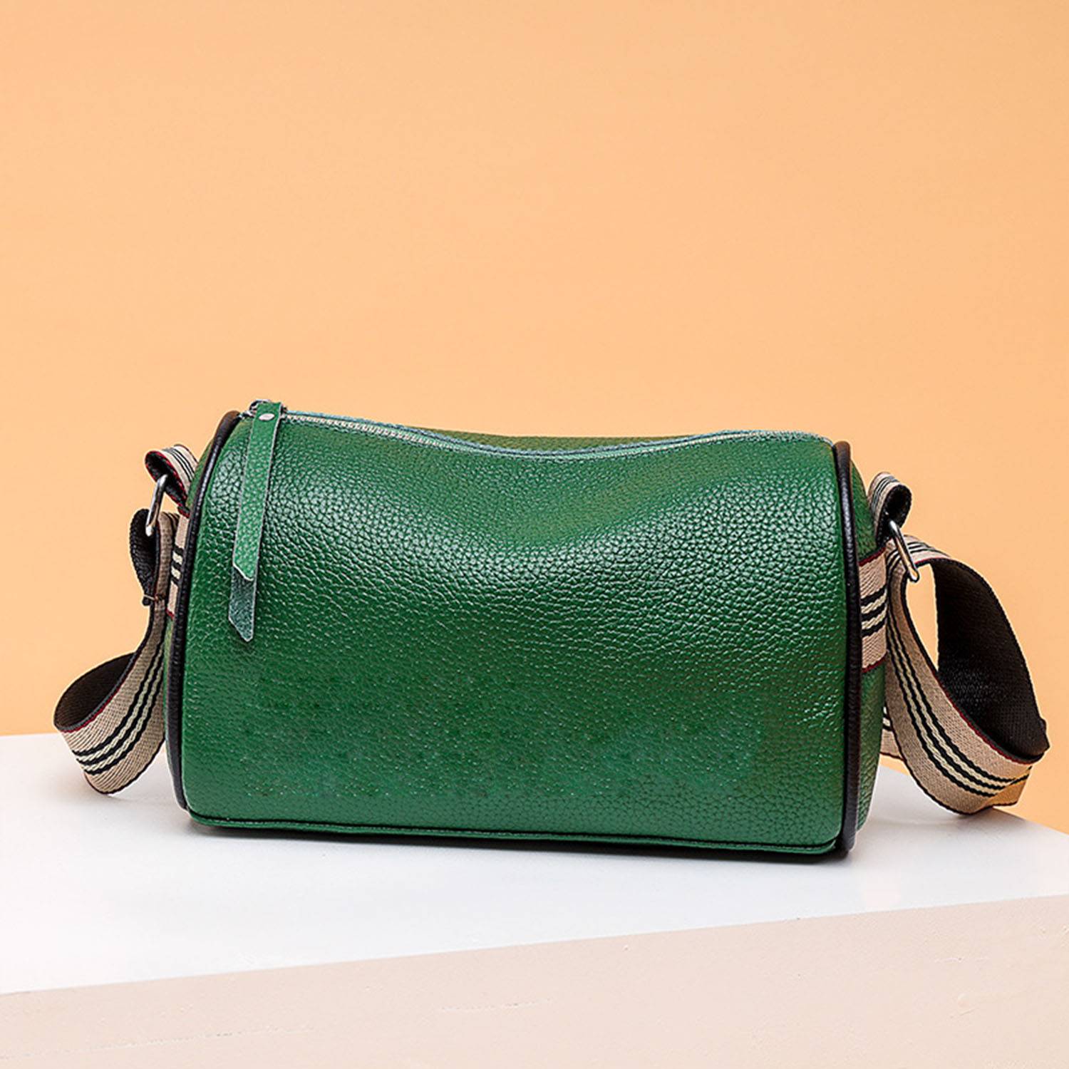 Genuine leather small crossbody bag 8