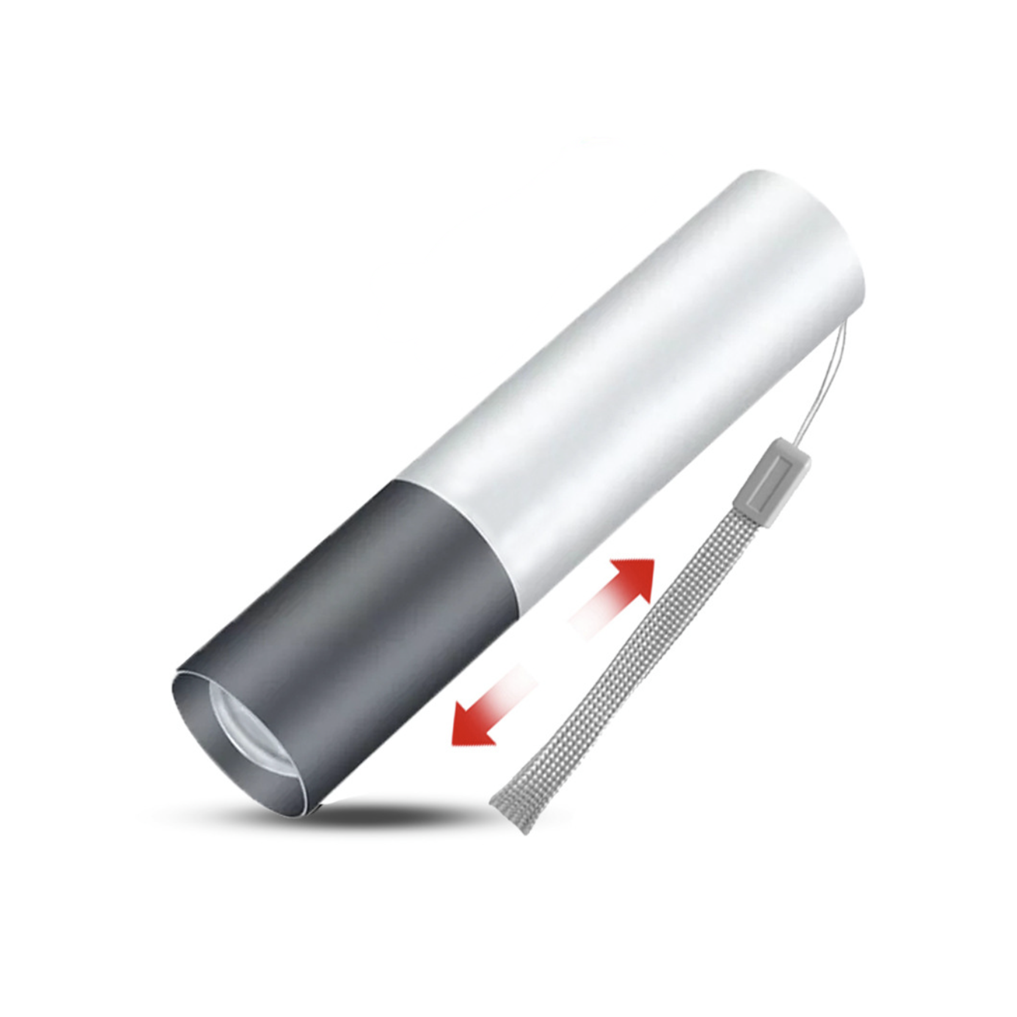 MOQ 10 PCS Convenient Portable Adjustable Flashlight 1