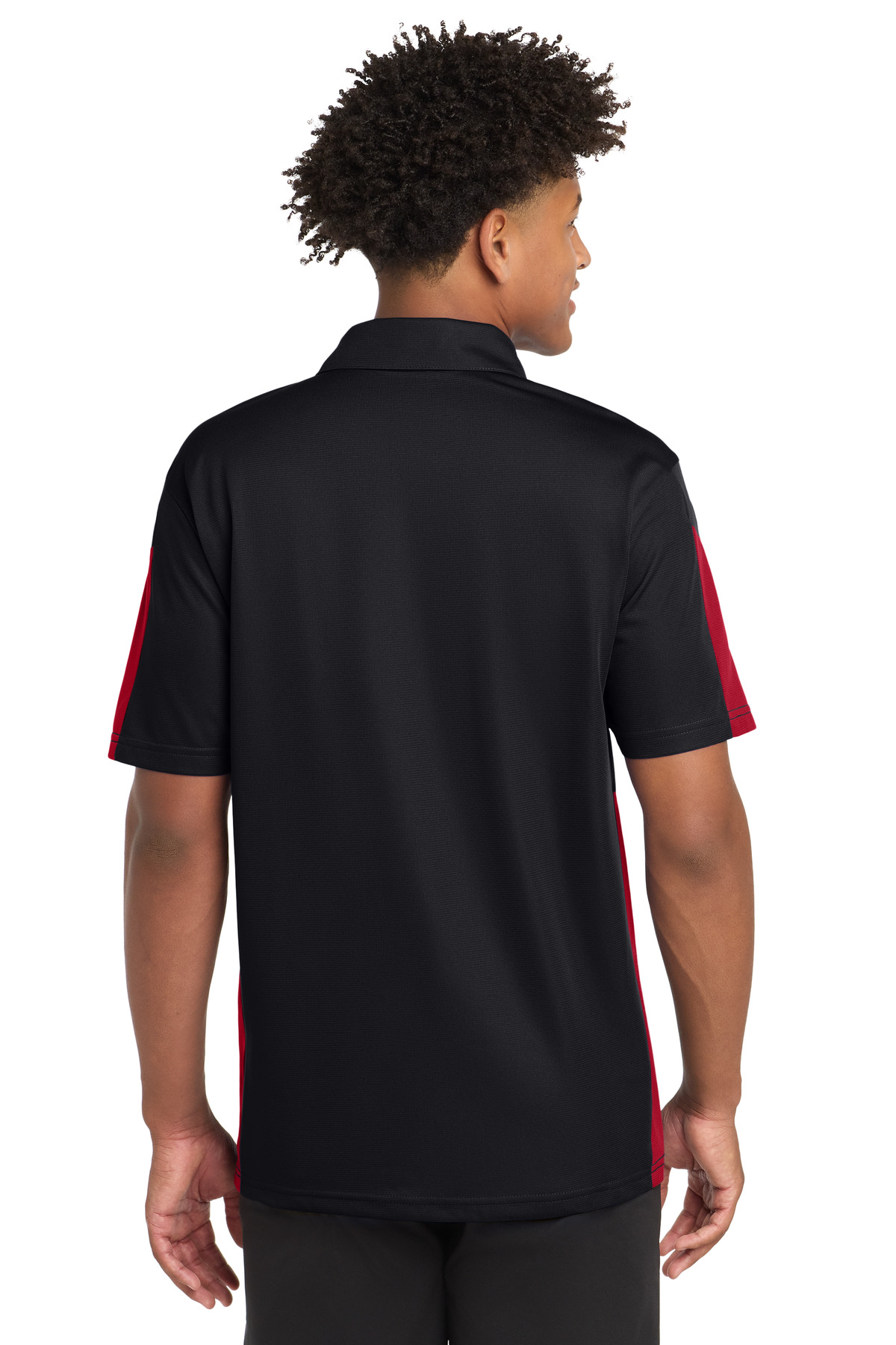 Sport-Tek PosiCharge Active Textured Colorblock Polo. ST695 16