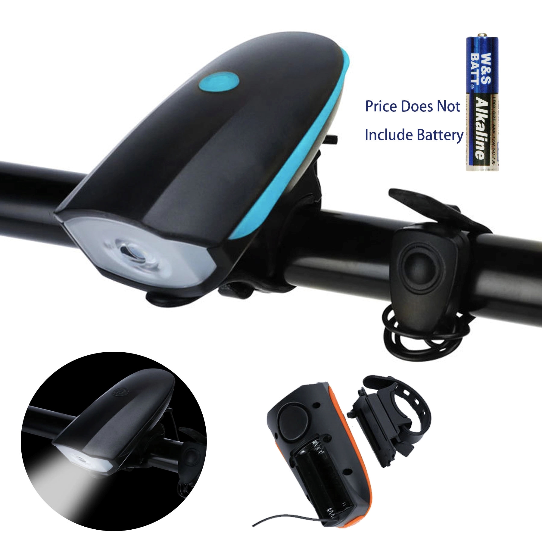 Bicycle Light With Horn 2