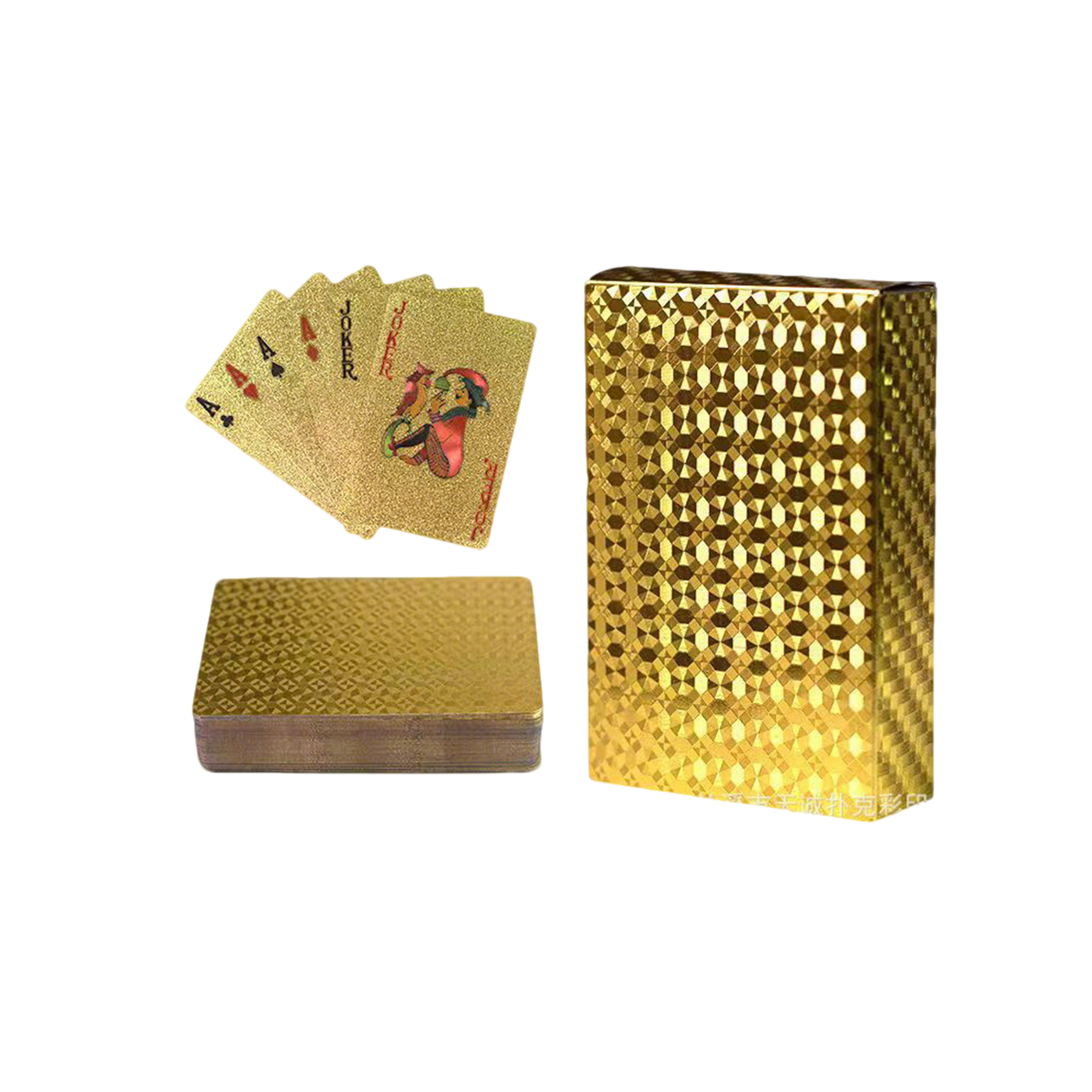 Polyethylene Terephthalate Foil Playing Card 2.3" x 3.5" 4