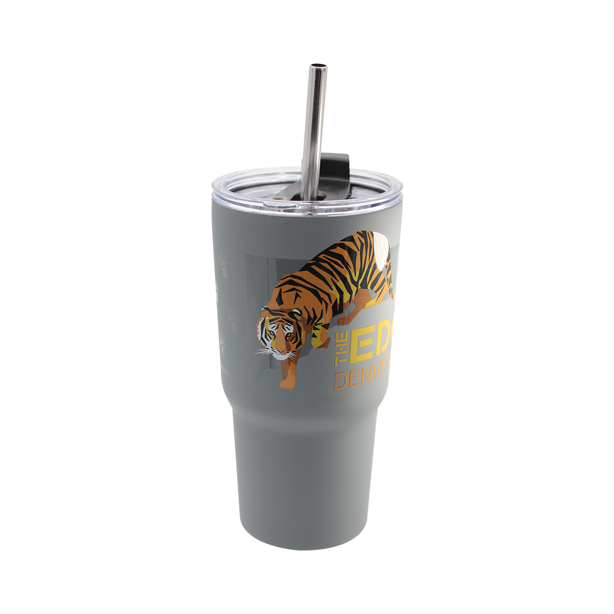Halcyon 20 oz. Tumbler with Stainless Straw/Flip Top Lid - Varnish 3