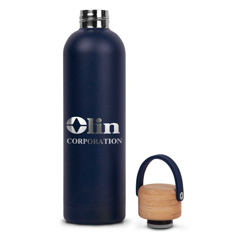Allegra Bottle with Bamboo Lid 25 oz., custom water bottle with logo imprint 6