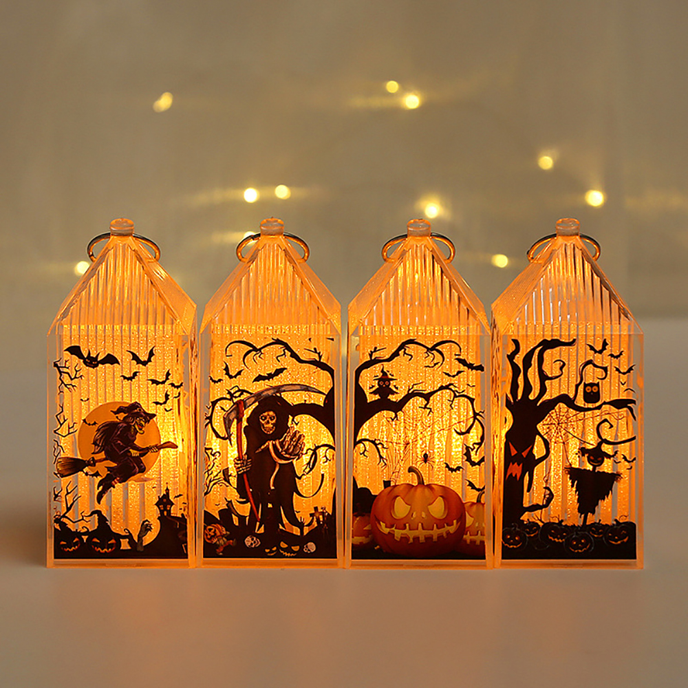 LED Halloween Pumpkin Lamp Lantern 2