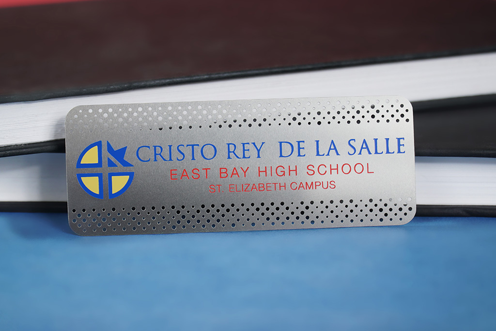 Metal Bookmarks, custom desk accessory with logo imprint 2