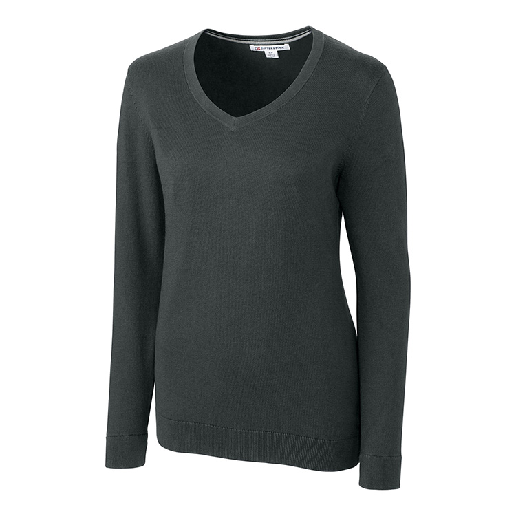 Cutter & Buck Ladies Lakemont Tri-Blend V-Neck Sweater 3