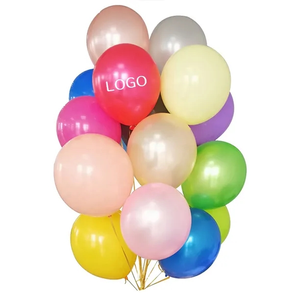 Custom Printed Latex Heart Balloons 2