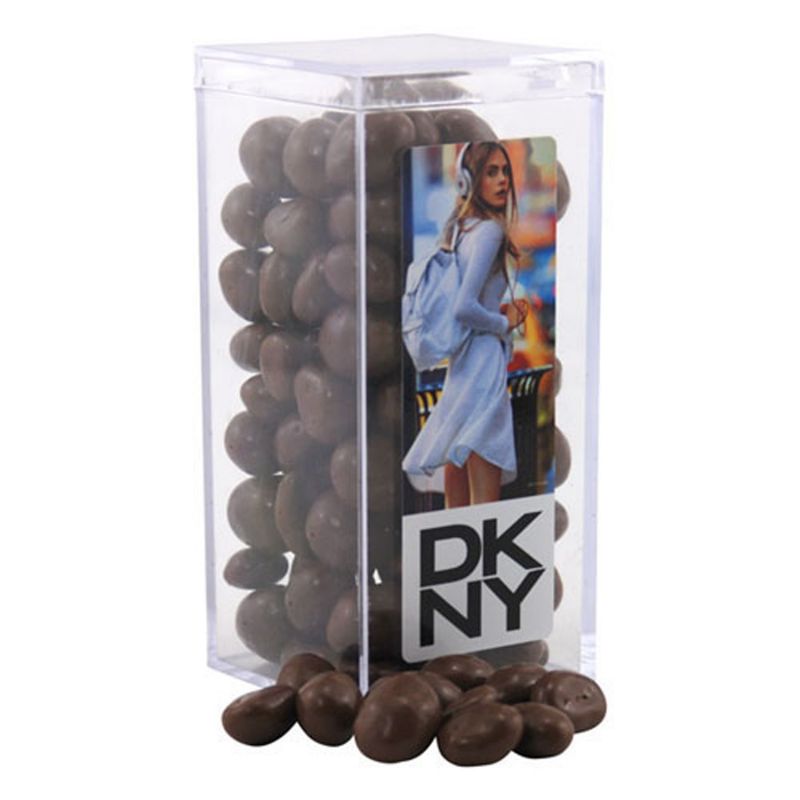 Acrylic Box with Chocolate Covered Peanuts 1