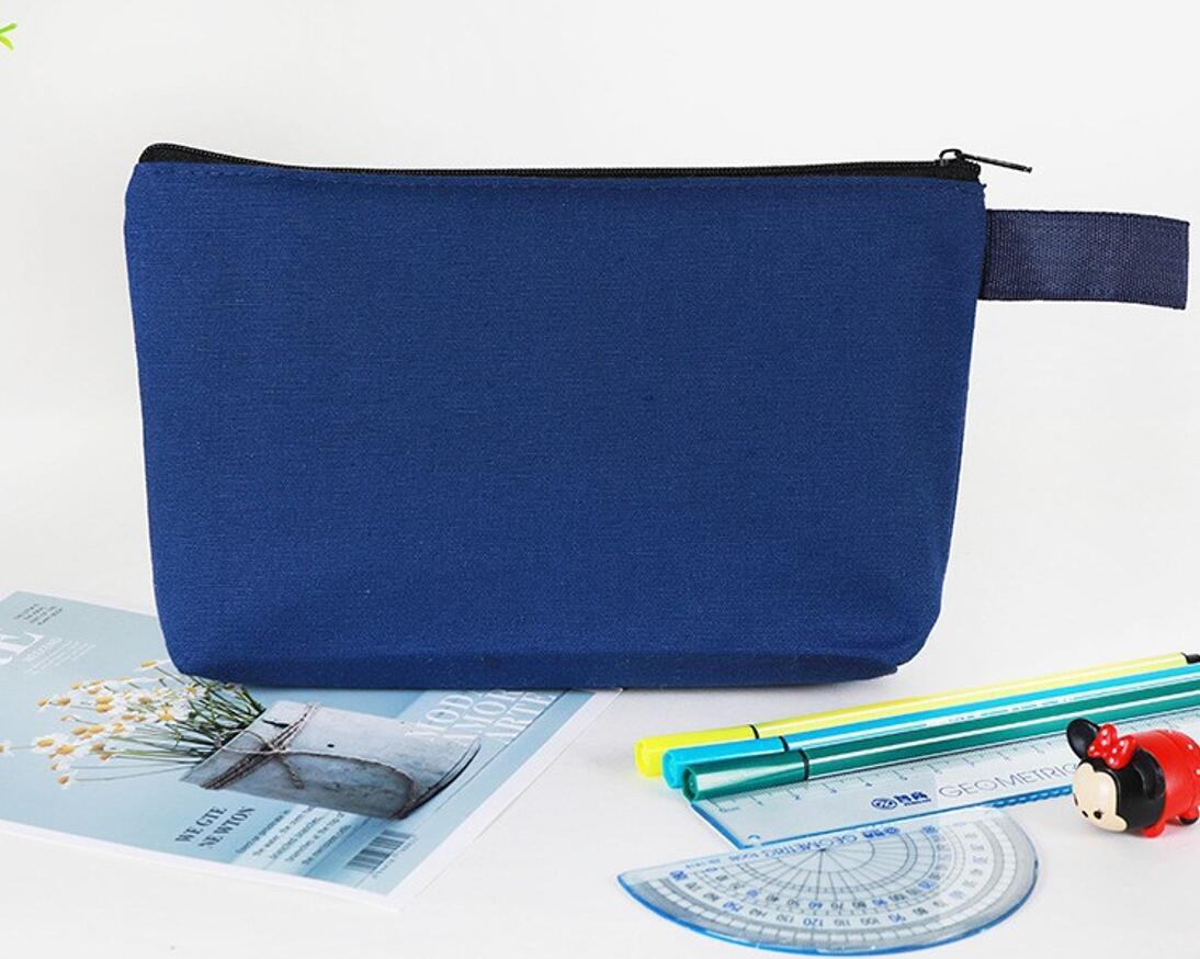 Canvas Pencil Case Makeup Bag 2