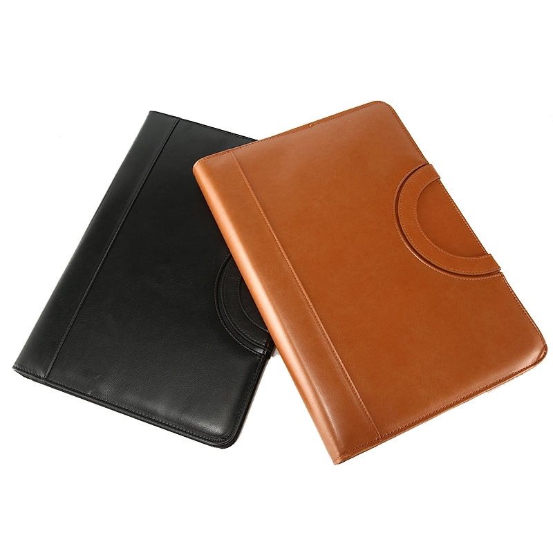Leather Business Padfolio with folding Handles 9