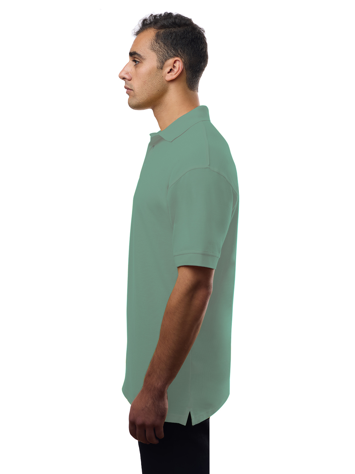 Blue Generation - Men's Pocketless Superblend Short Sleeve Polo 35