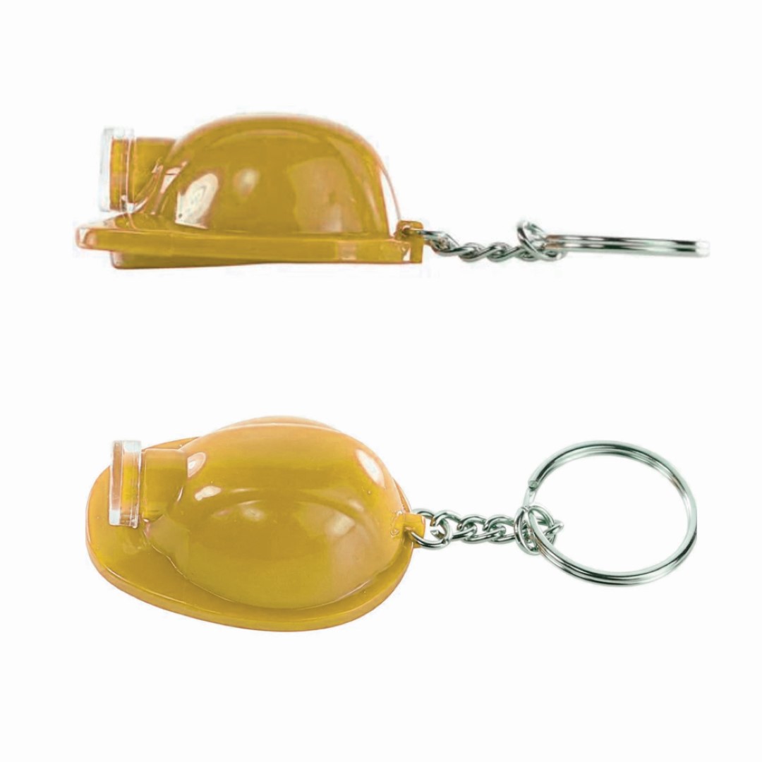 Safety Helmet Flashlight Keychain 6