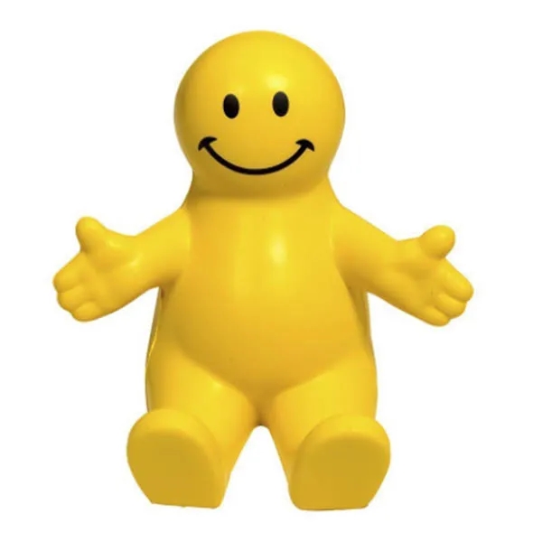 Squeezable Smile Face Stress Relief Ball Phone Holder 5