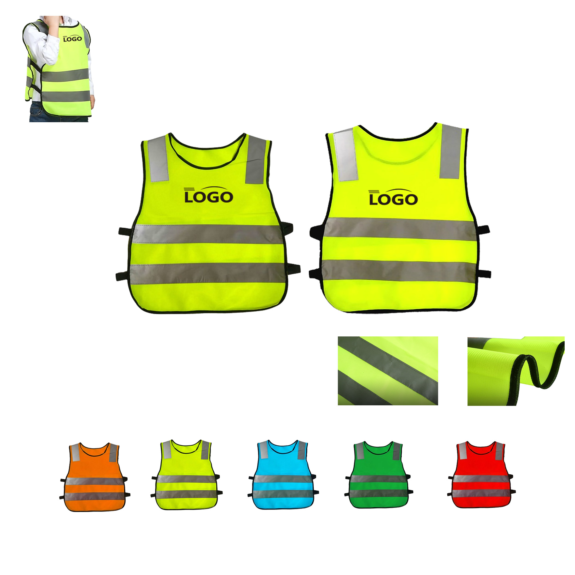 Reflective Safety Vest for Kids MOQ50 7