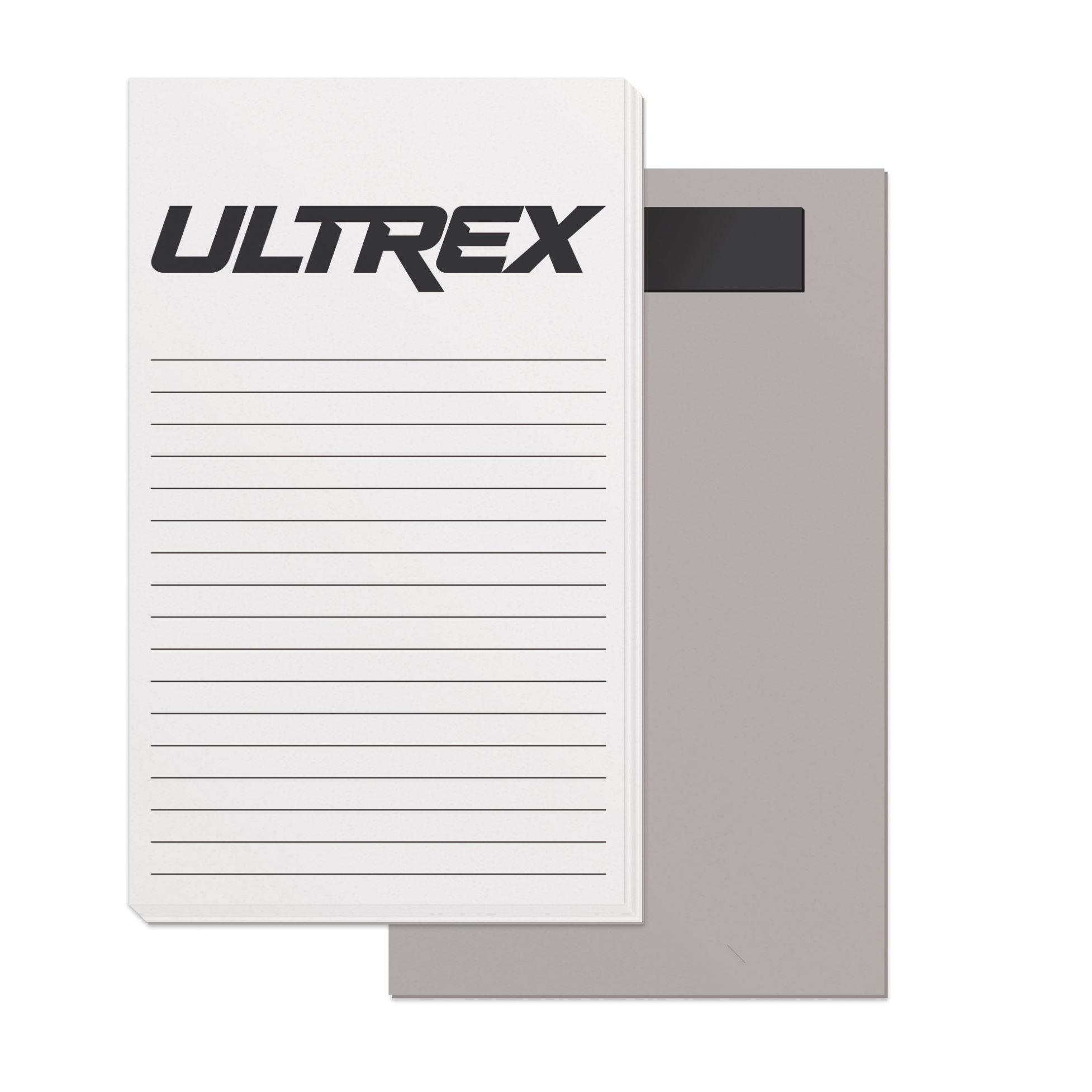 50 Page Magnetic Note-Pads with Black Imprint (3"x5") 2
