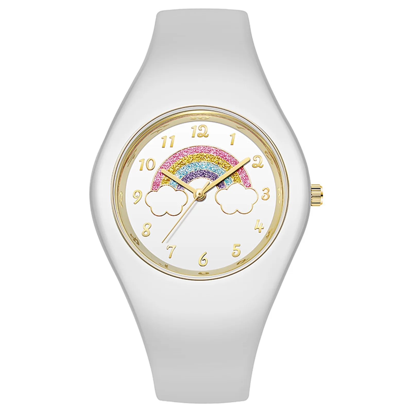 Silicone Jelly Watch Women'S Student Quartz Watch 3
