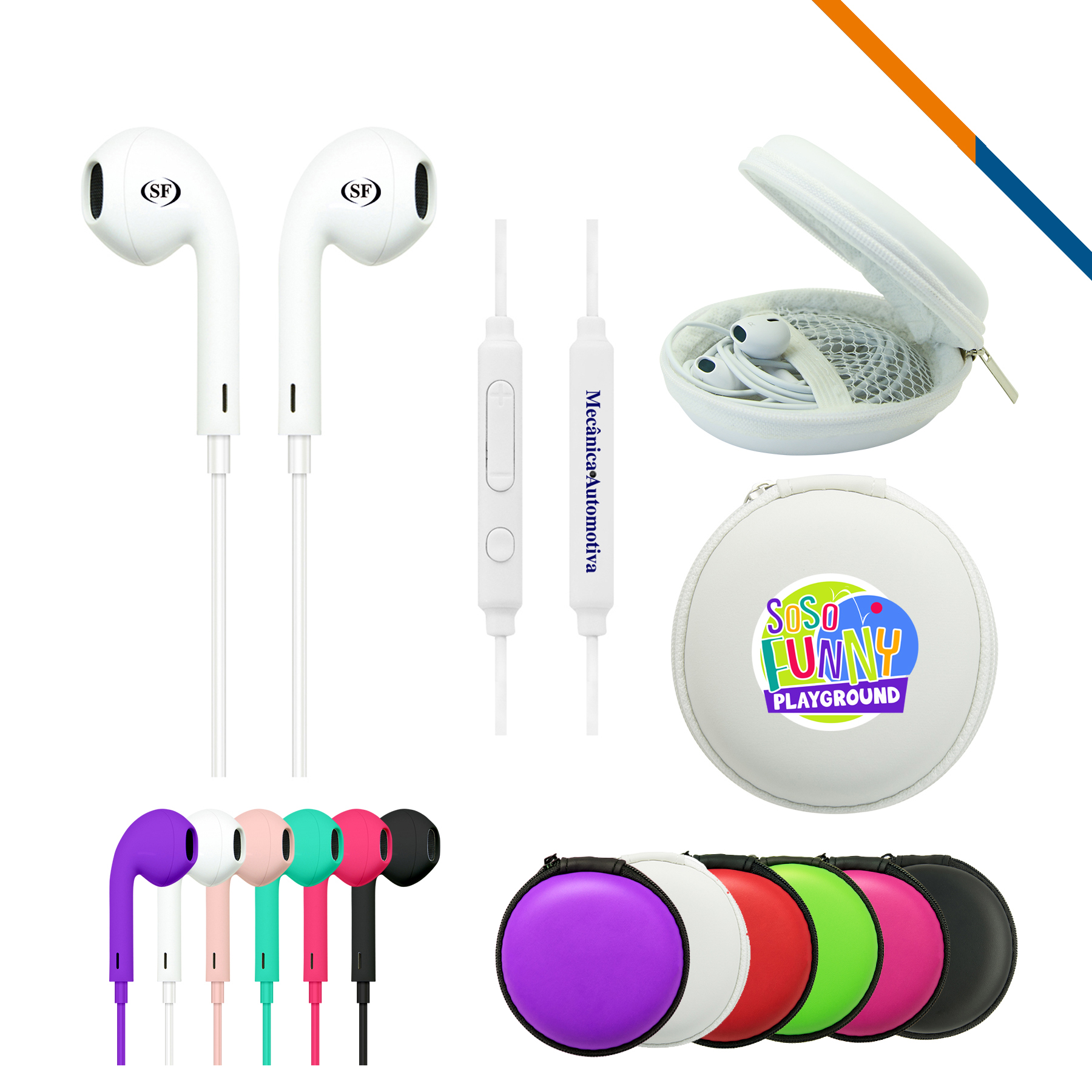 Premium Rhombus Earbuds 1