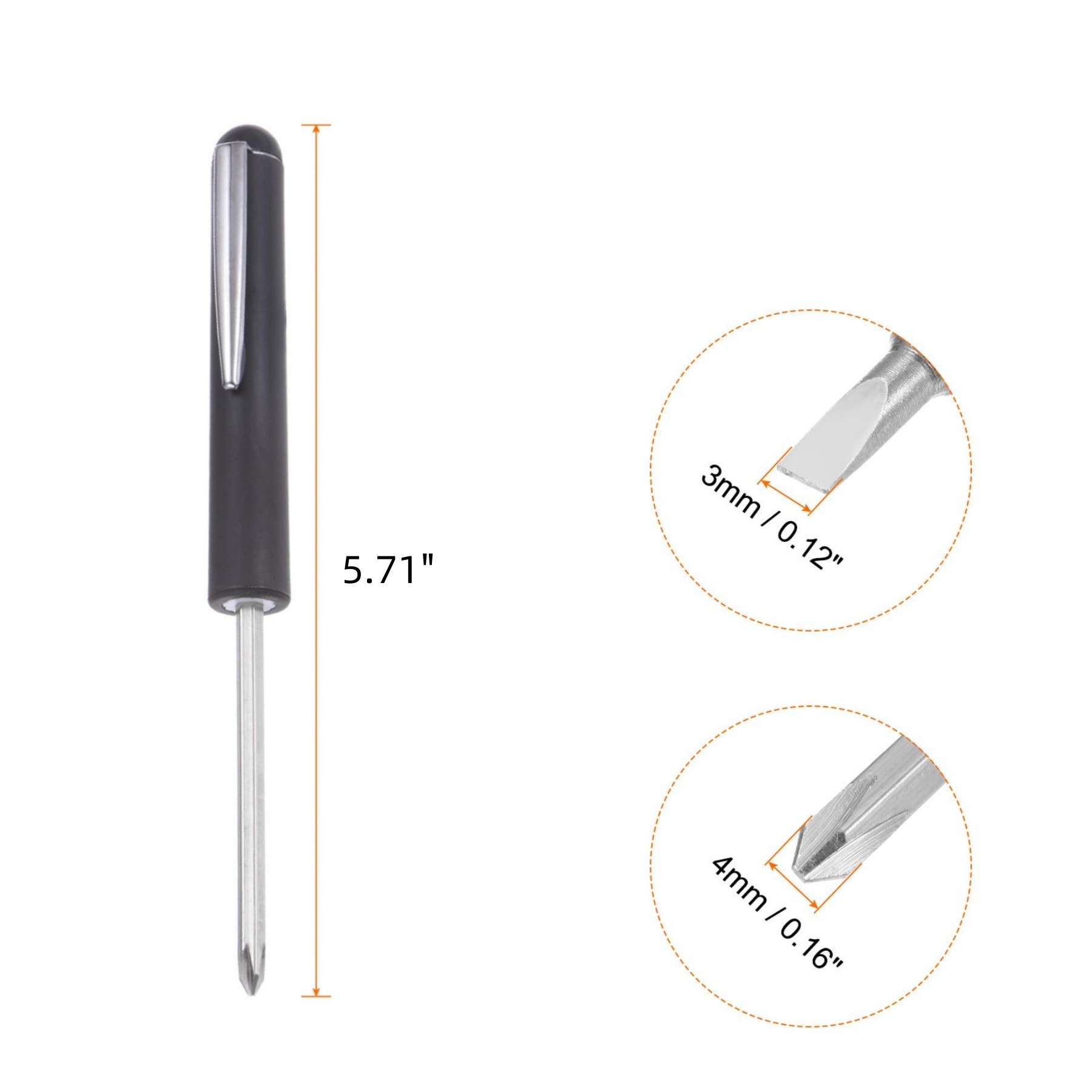 Reversible Blade Pocket Screwdriver 3