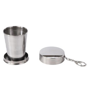 8.5oz Stainless Steel Folding Cup 7
