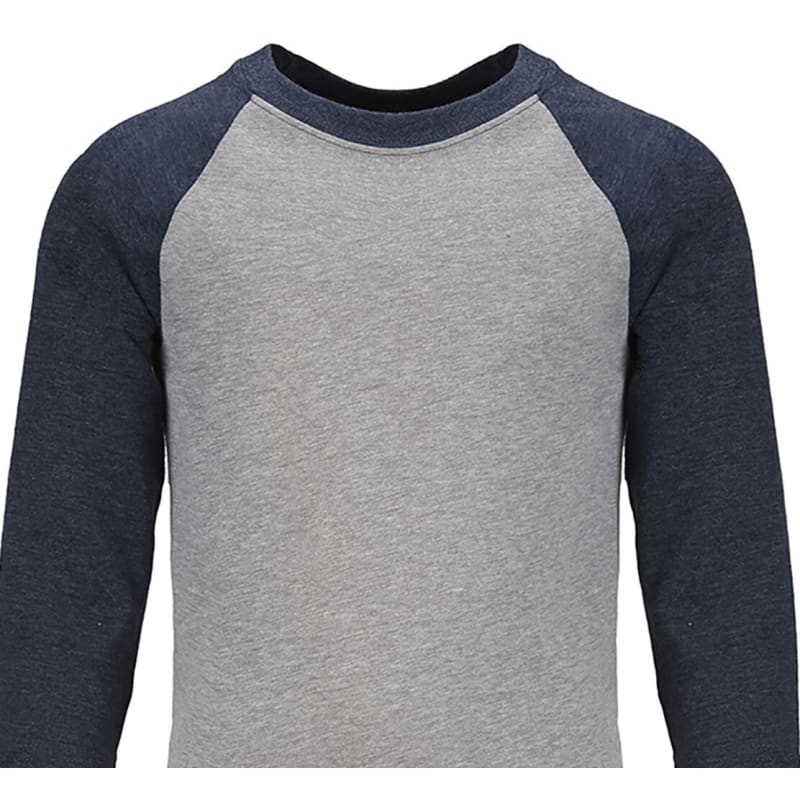 Next Level Apparel Youth CVC 3/4-Sleeve Raglan 14