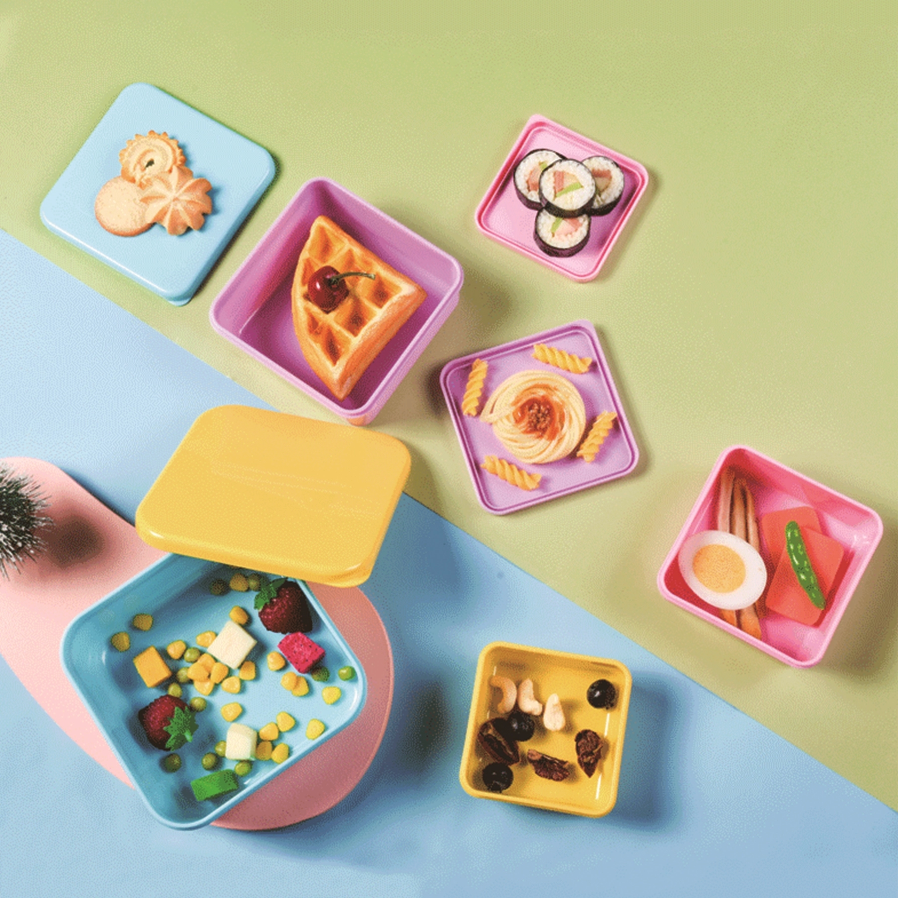 Four-Piece Set Of Bento Boxes 3