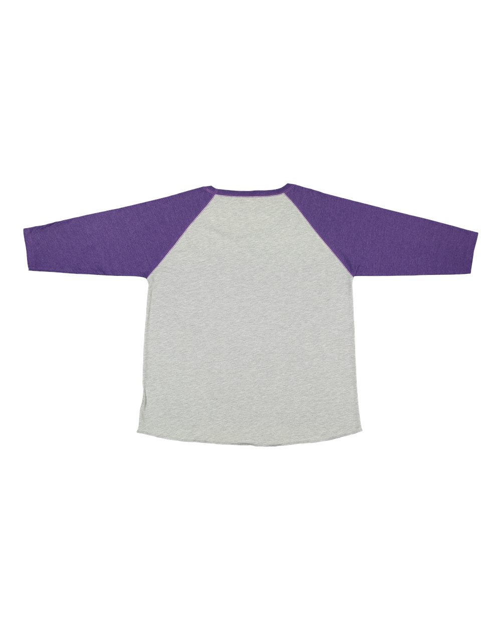 Women's Curvy Collection Baseball Three-Quarter Sleeve Tee - 3830 22