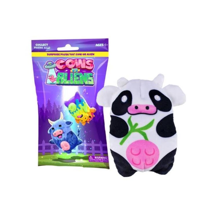 Cows vs Aliens Bean Bag Plush Mystery Bags - 4" 1