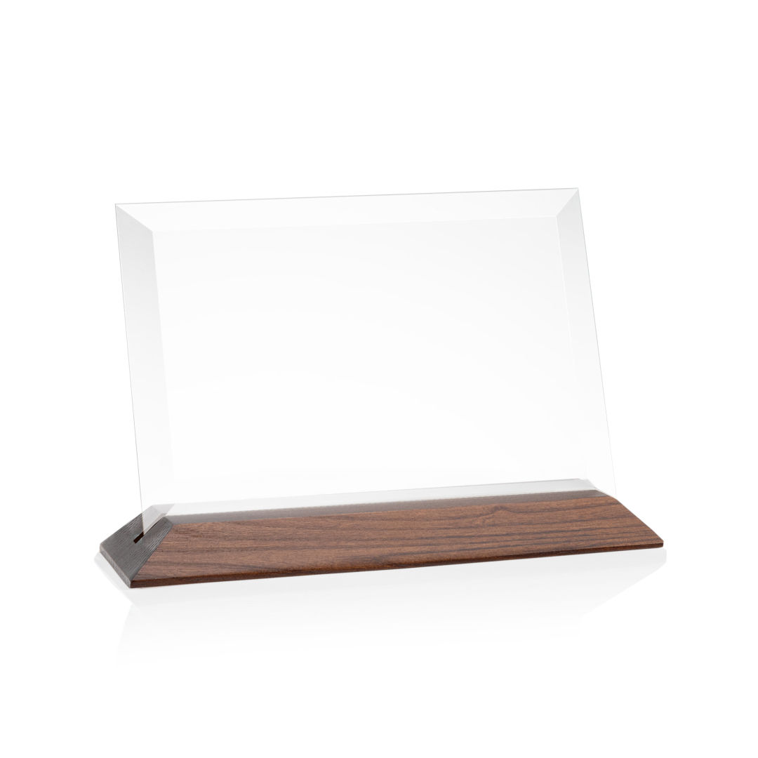 Embassy Award - Starfire/Walnut (Horiz) 11