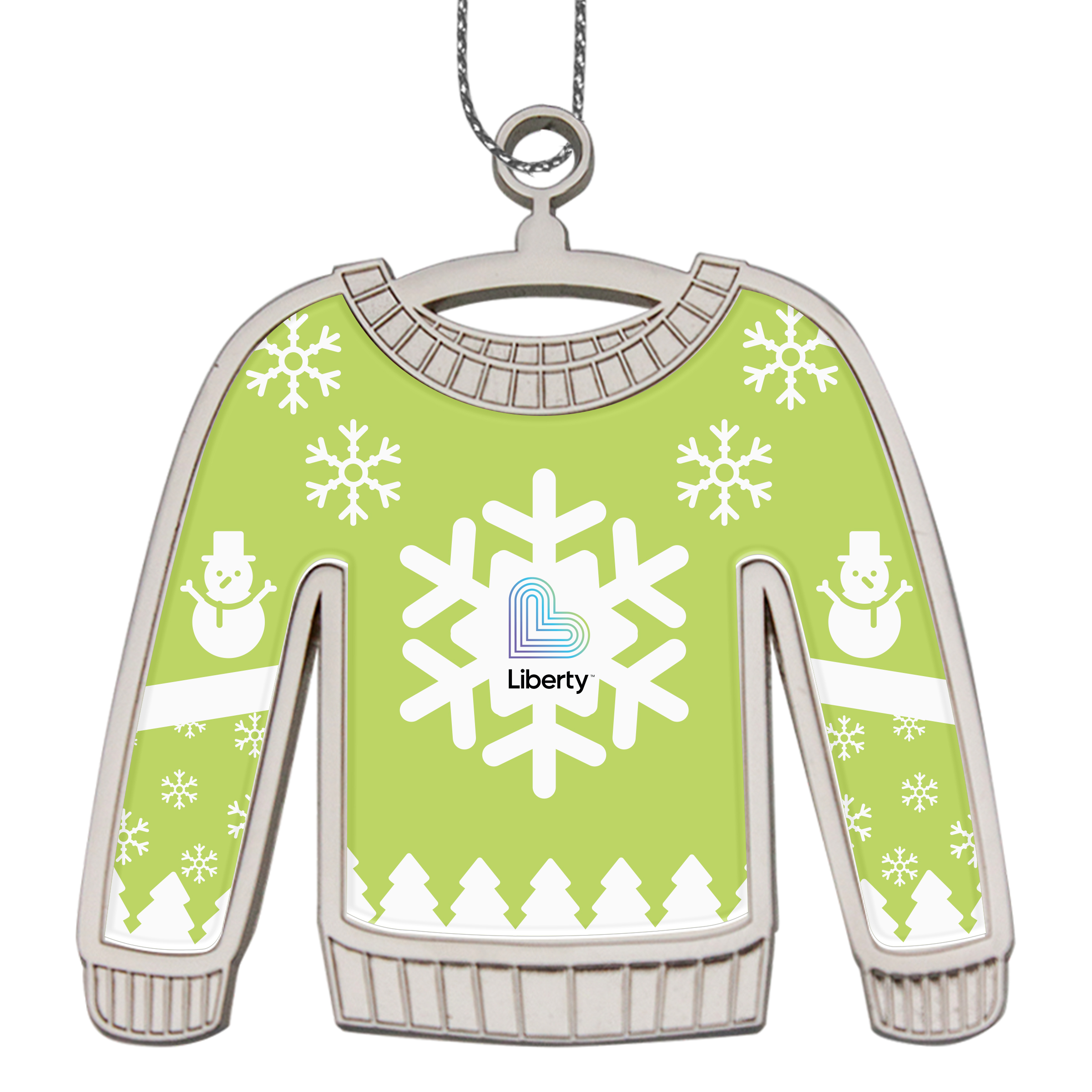 Ugly Sweater Holiday Ornament 13