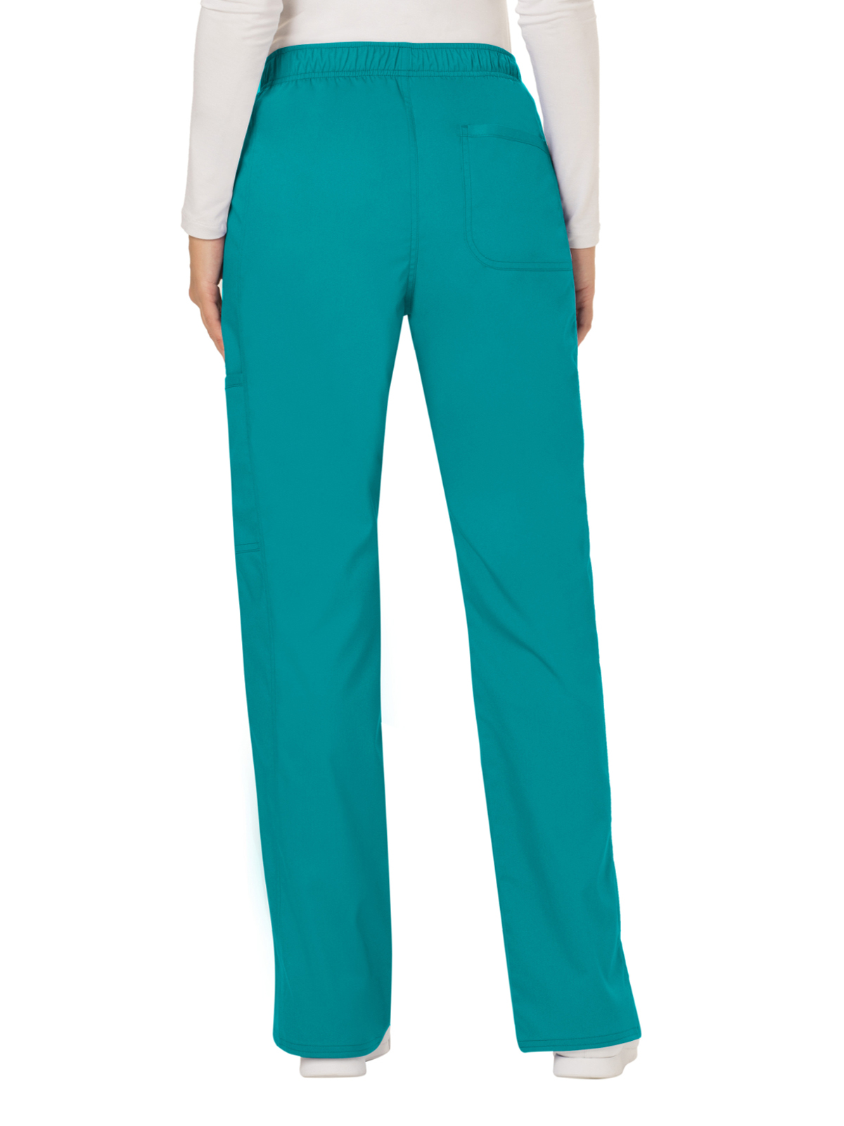 Cherokee - Workwear Revolution - Women's 5-Pocket Mid Rise Drawstring Pant 45