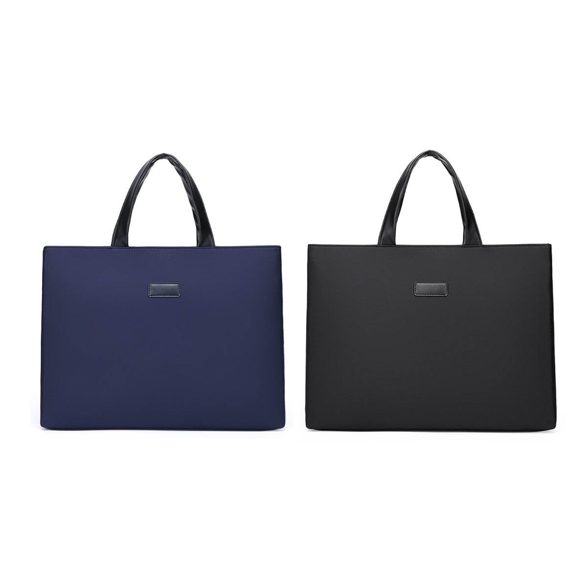14" PU Leather Business Laptop Tote Bag with Handle 2