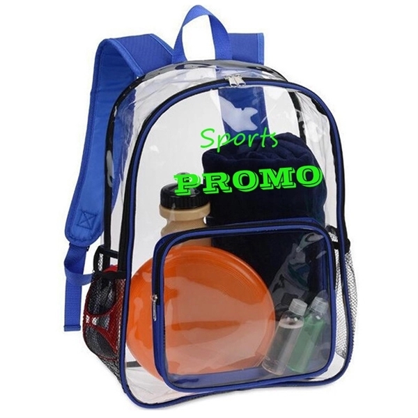 Custom Clear Backpack 2