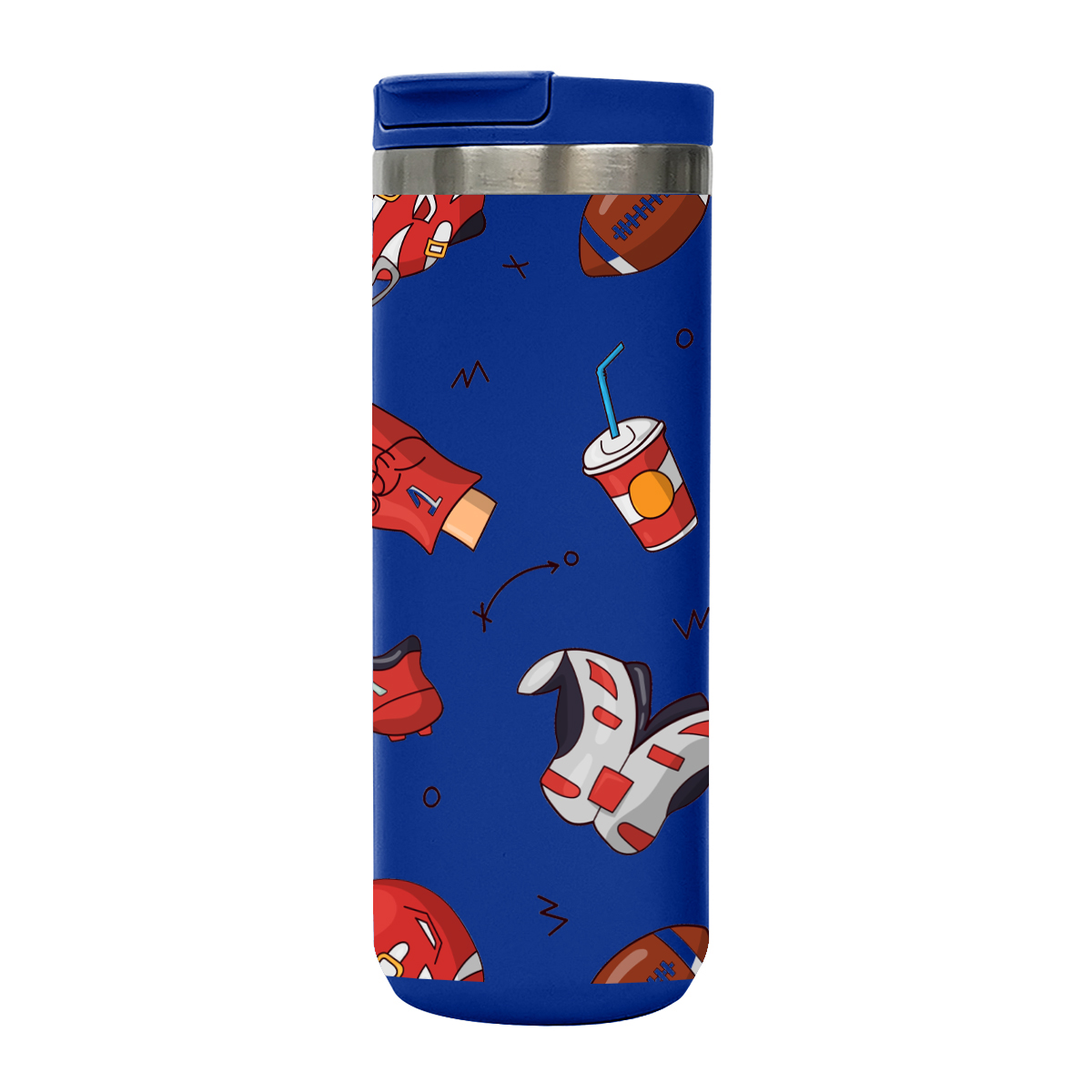 18 Oz. Full Color Sienna Stainless Steel Bottle 5