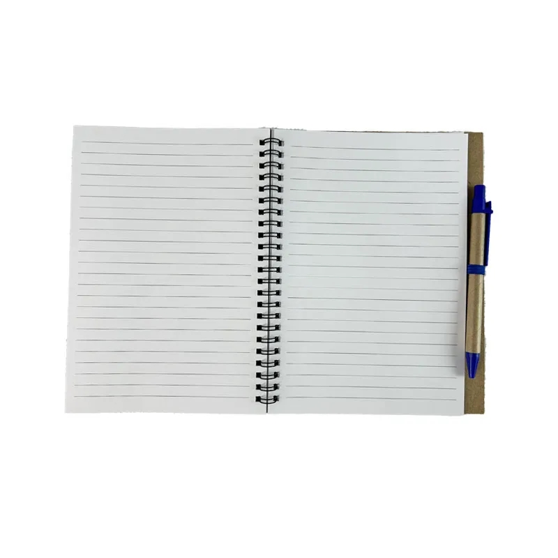 Spiral Notebook With Pen 2