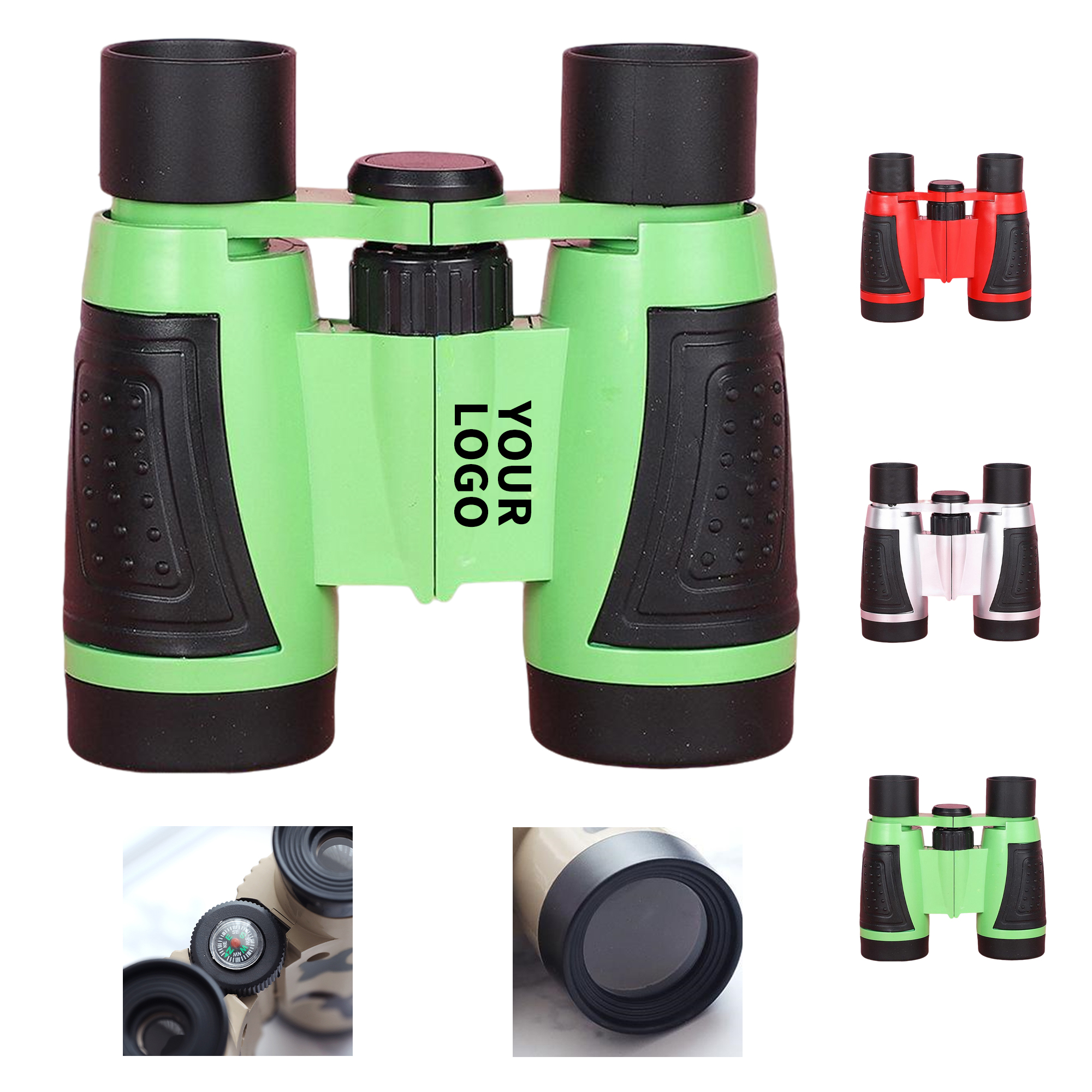 Compact Kids Binoculars Folded Design Easy Focus 1