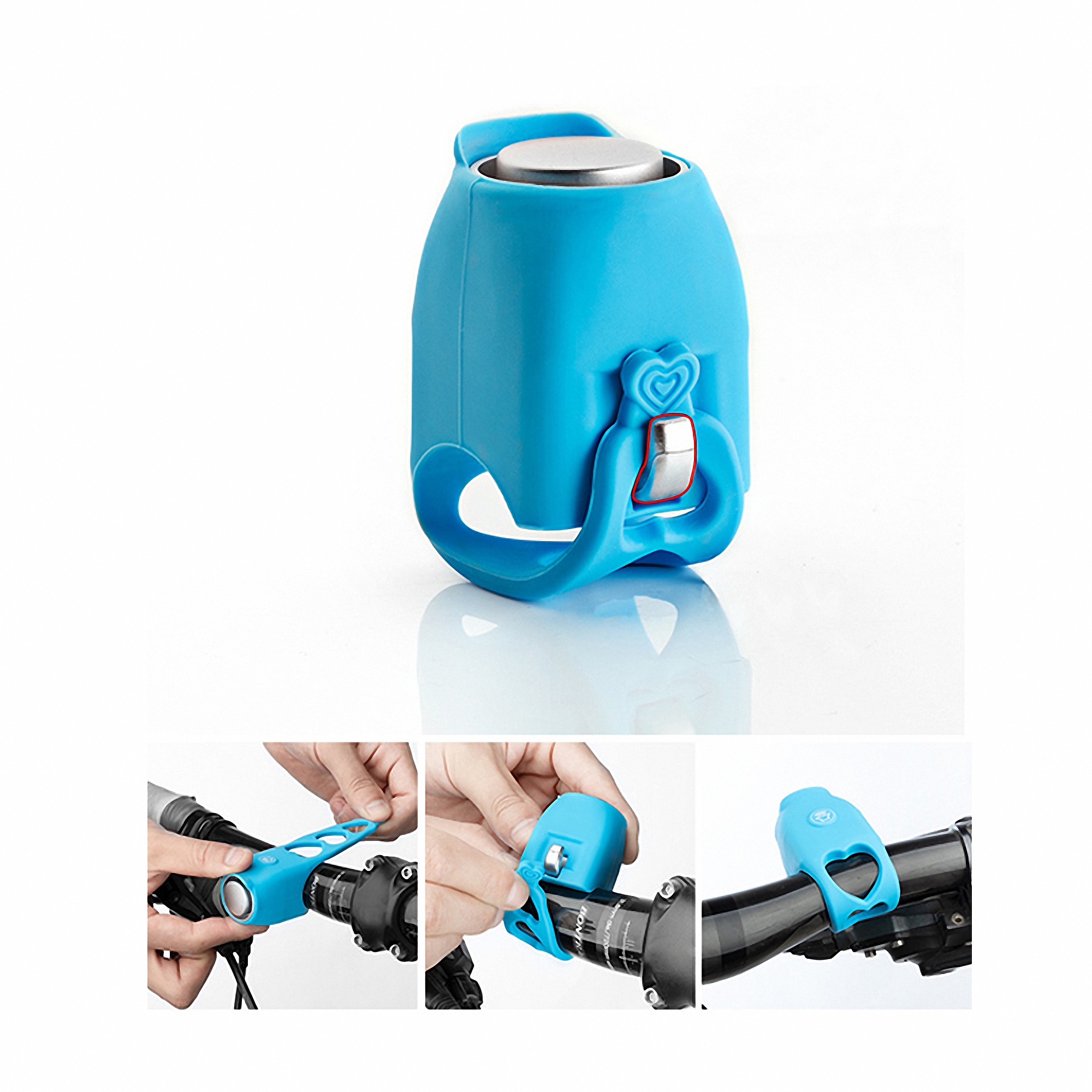 Loud 120 dB Waterproof Bike Horn 2