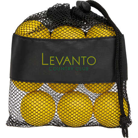Golf Practice Balls with Mesh Pouch 9