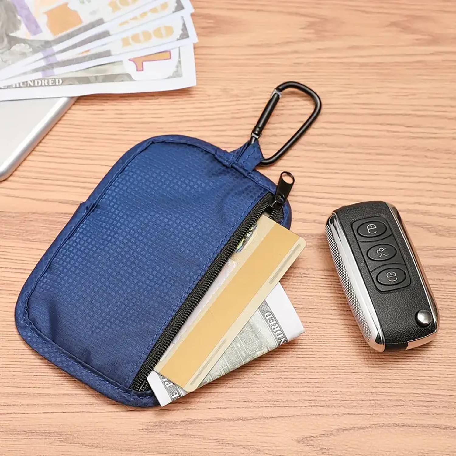 Portable Key And Coin Storage Waist Bag 9