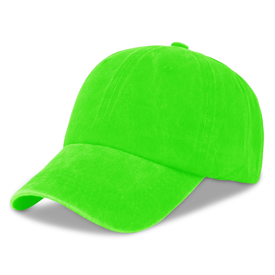 Stock Washed Cotton 6-Panel Baseball Cap w/ D-Ring Metal 31