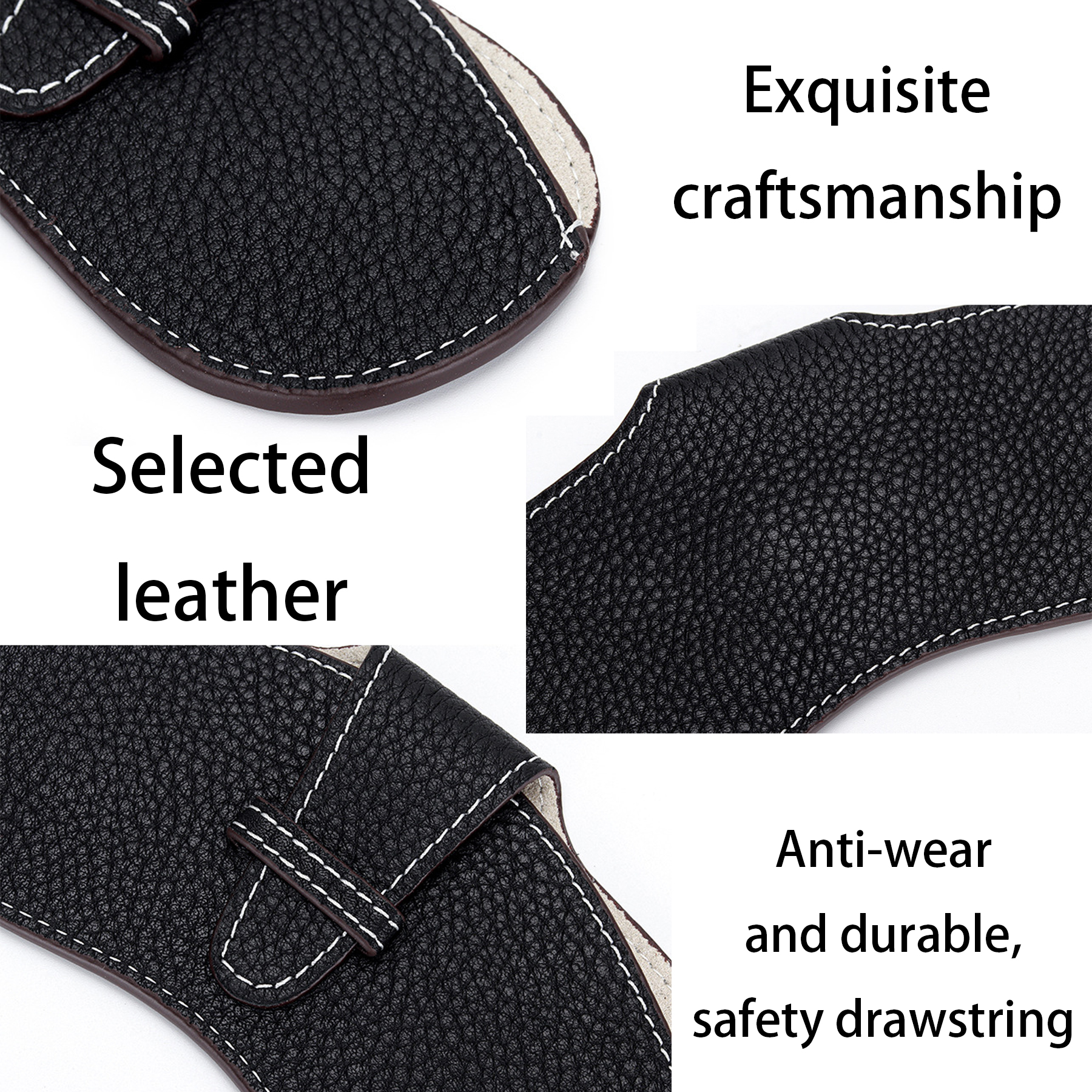 Genuine Leather Sunglasses Storage Bag 10