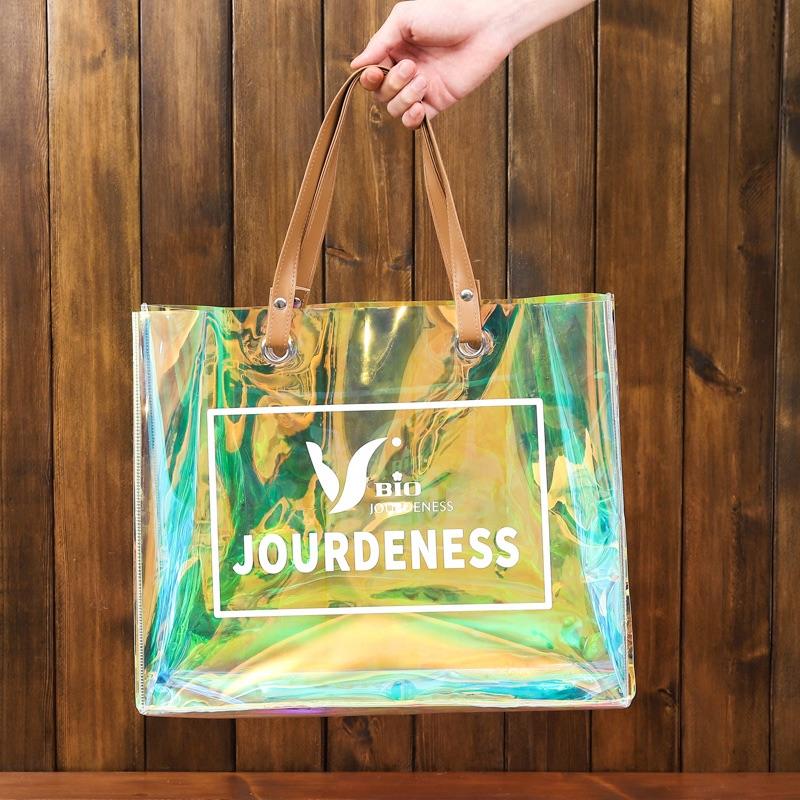 Holographic Clear Shopping Tote Bag 1