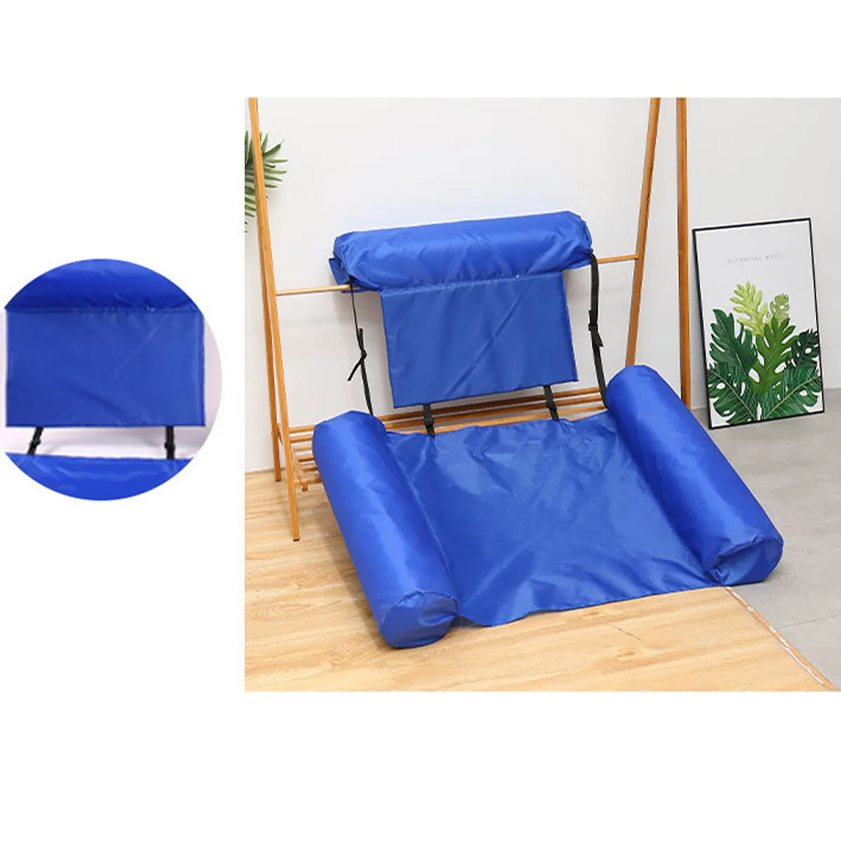 Portable Light Float Inflatable Hammock for Pool Water Chair 7