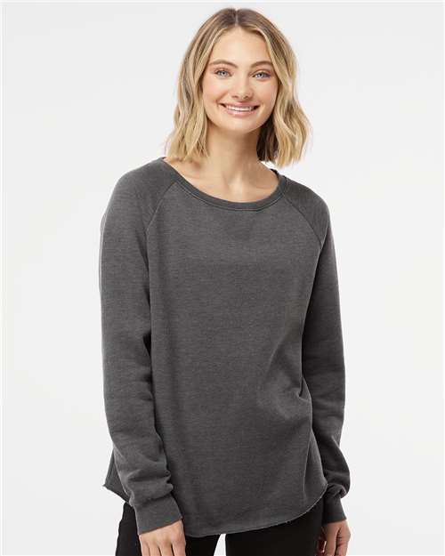 Women's California Wave Wash Crewneck Sweatshirt - PRM2000 27