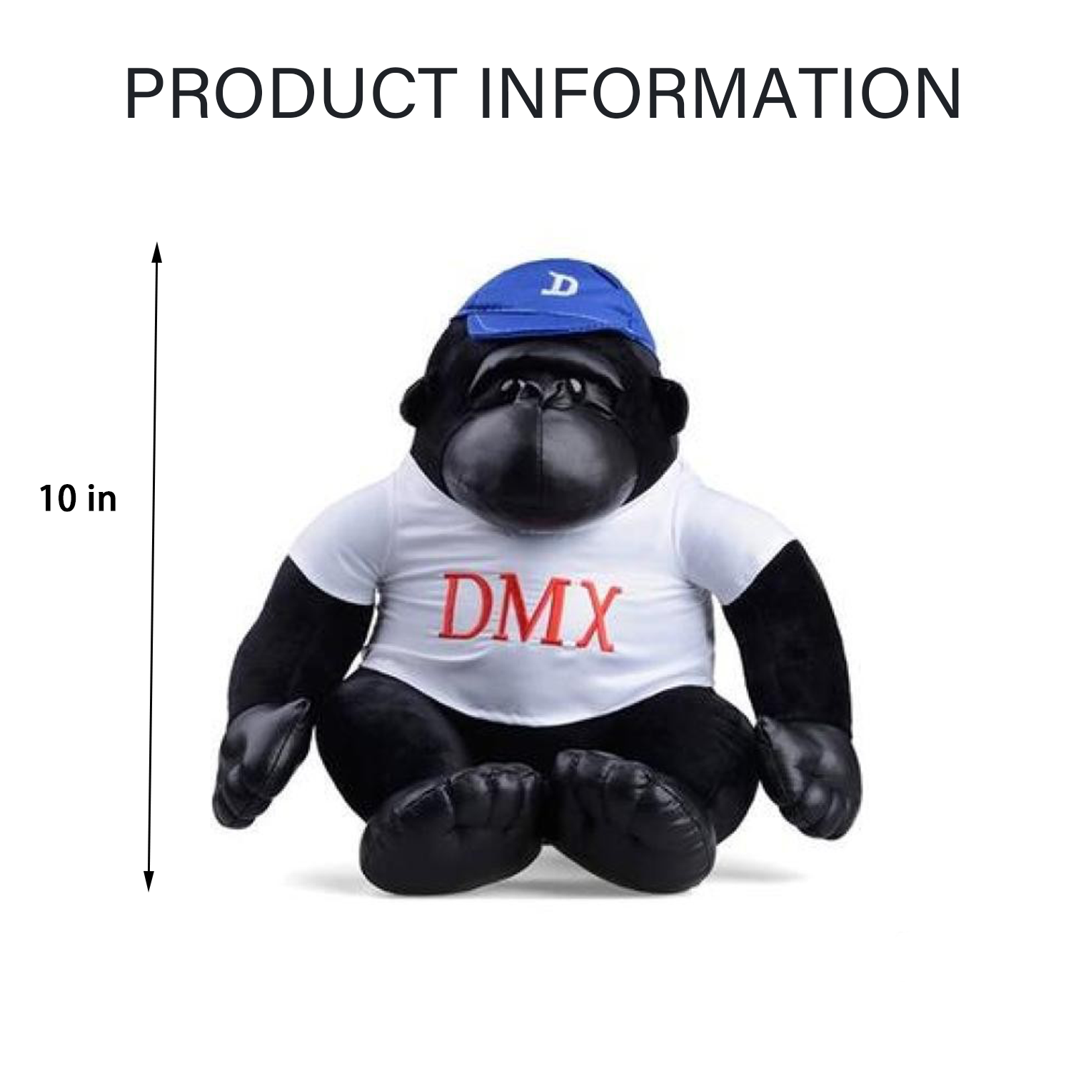 10" Gorilla Plush Doll 3