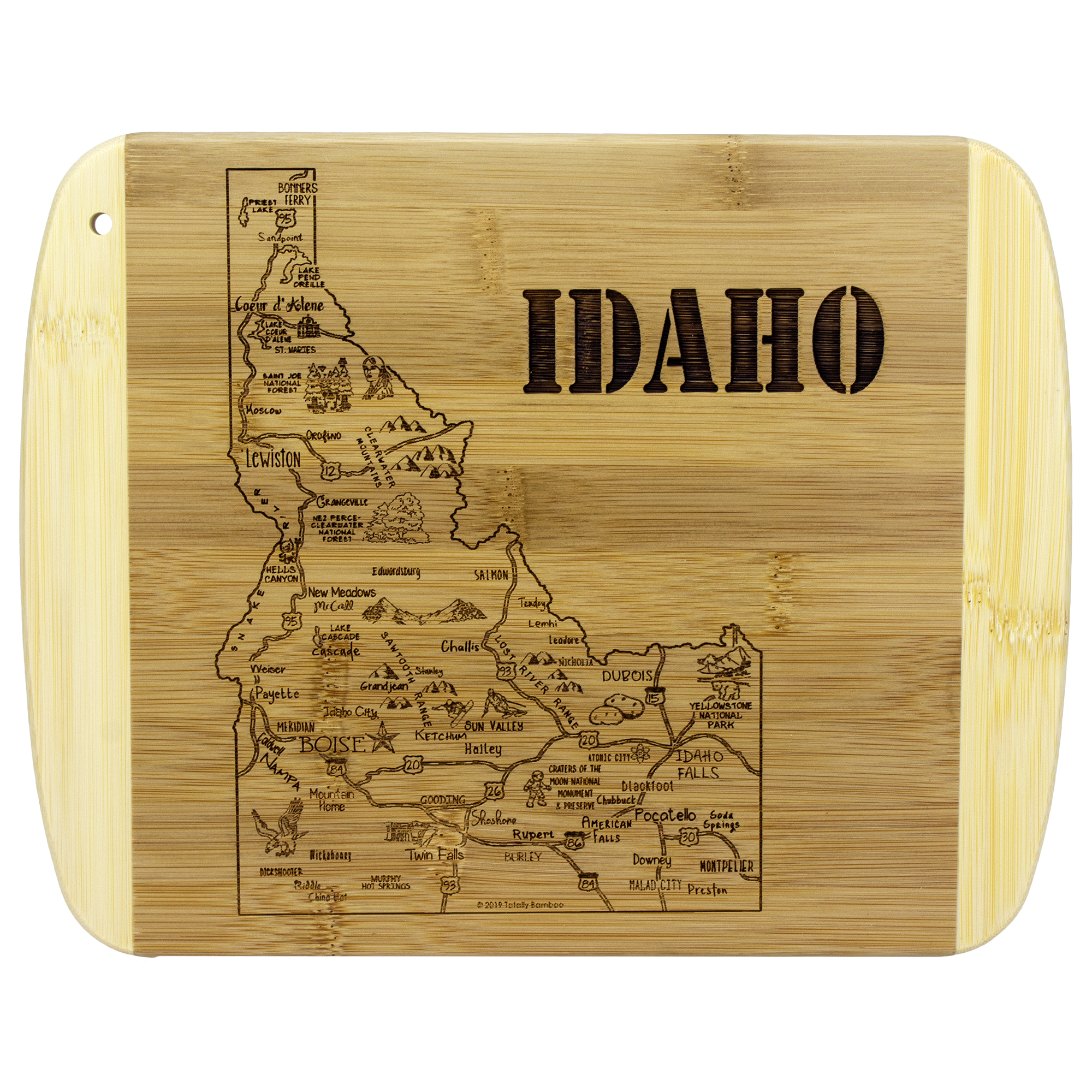 A Slice of Life Idaho Serving & Cutting Board 4