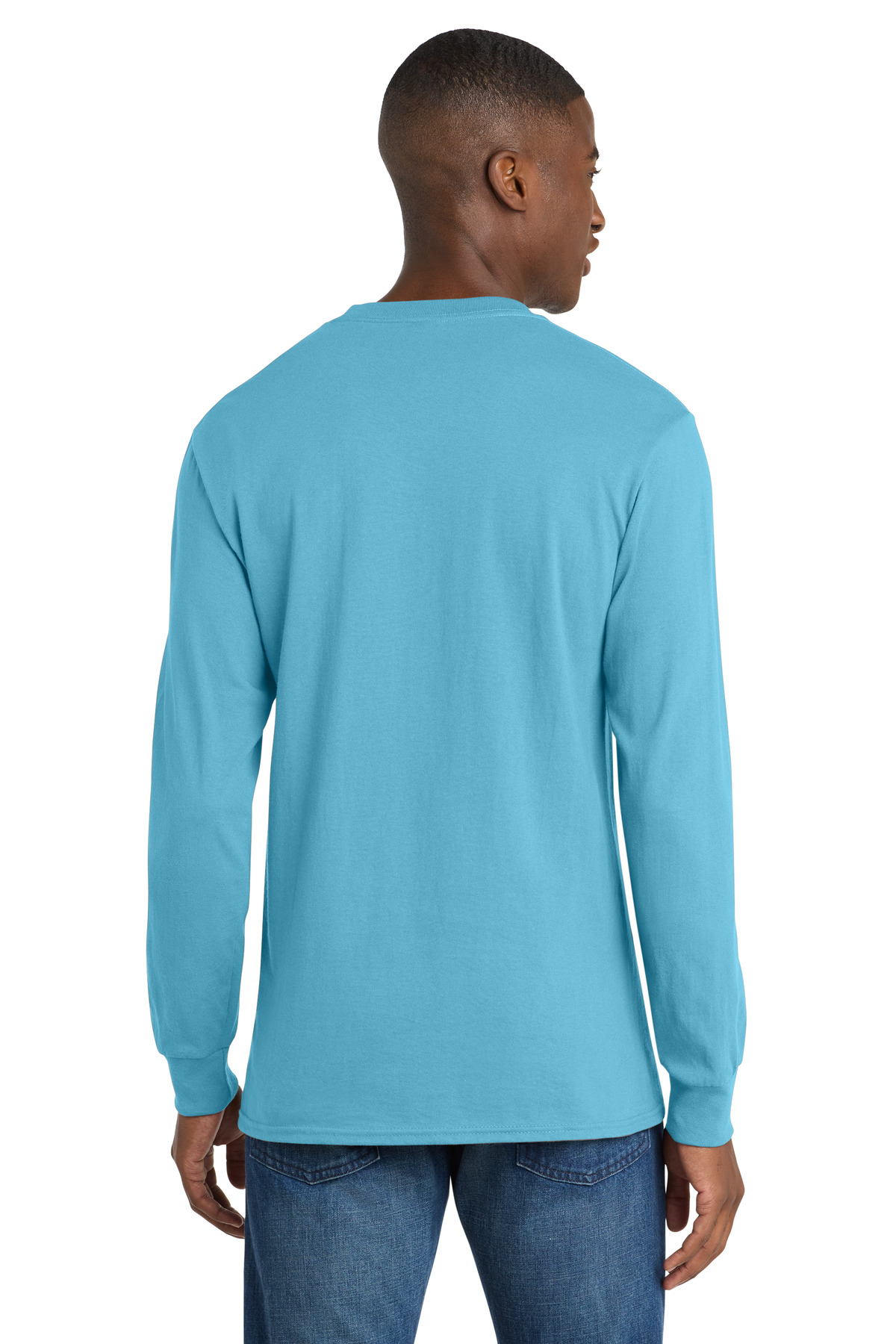 Port & Co Long Sleeve Core Cotton Tee. PC54LS 148