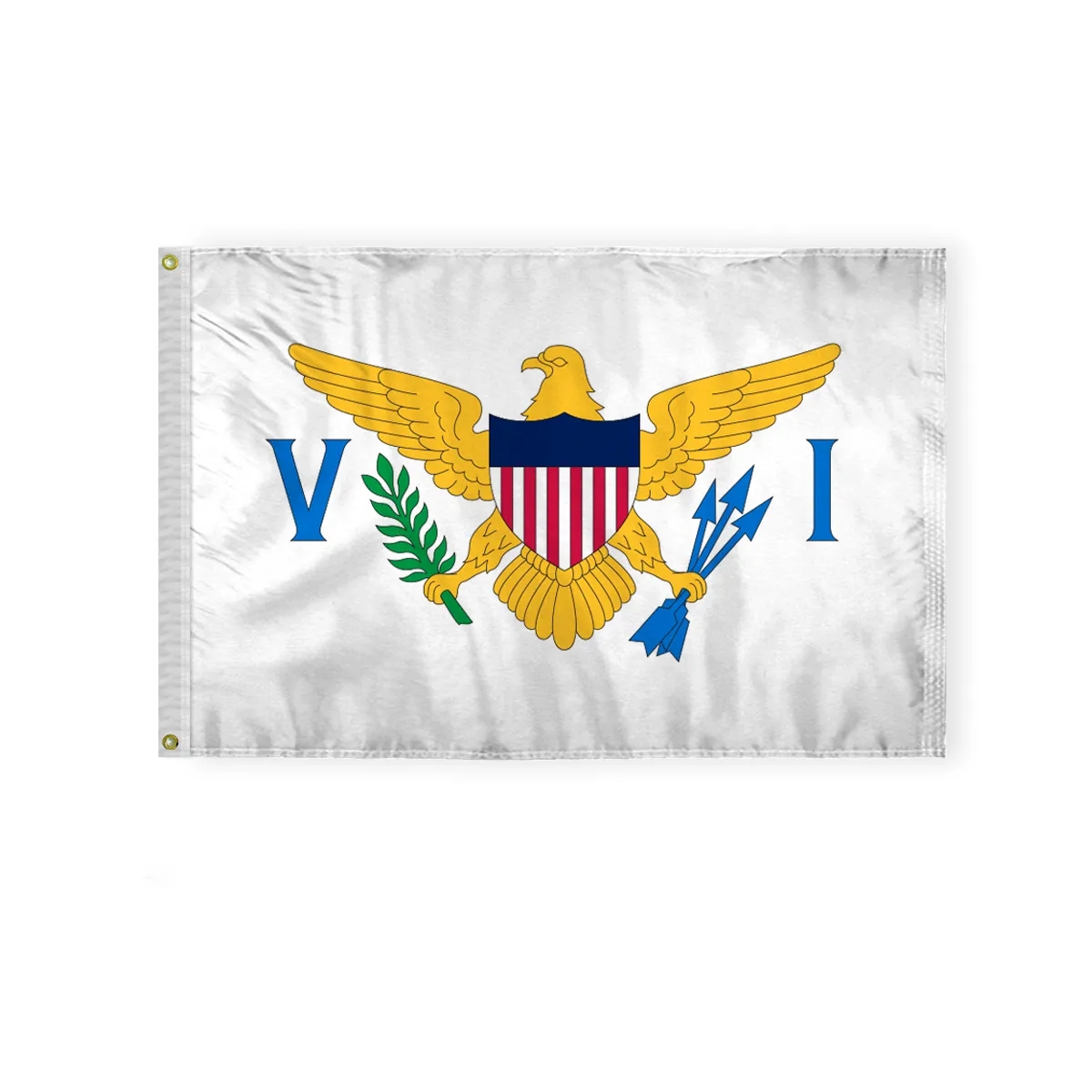 12"x18" to 8'x12' Virgin Island Nylon Flags 7