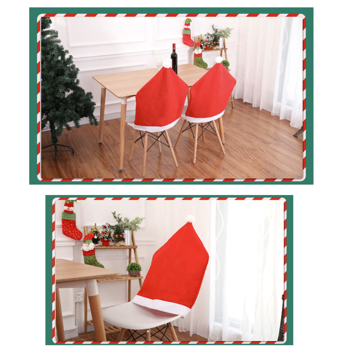 Festive Vibe Christmas Chair Cover 3